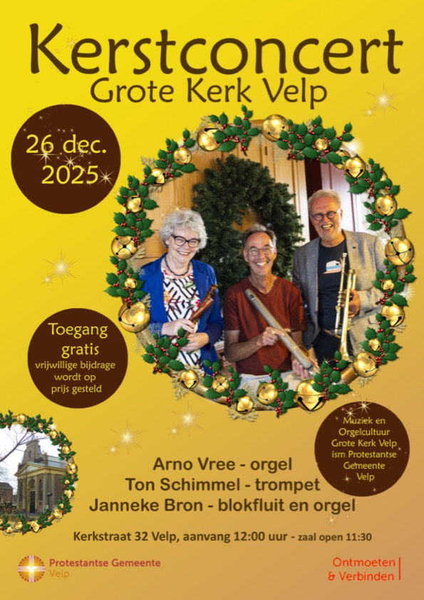 Kerst orgelconcert 2026